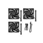Fractal Design Ventilateur PC Momentum 14 RGB noir, pack de 3