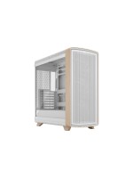 Fractal Design Summit Chalk White TG Clear Tint Blanc craie, teinte transparente TG