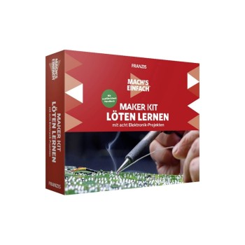 Franzis Kit d'apprentissage Maker Kit Apprendre à souder Allemand