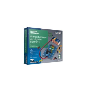 Franzis Kit d'apprentissage Circuits de base de l'électronique numérique, Allemand
