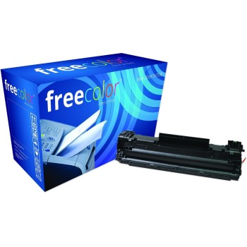 Free Color Toner CF283, schwarz, 1500 Seiten