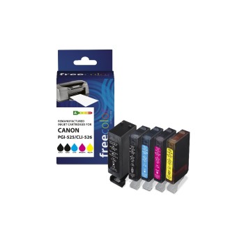 Freecolor Encre Canon PGI-525 / CLI-526 Multipack Color