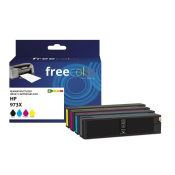 Free Color Ink 973 Multipack, BKCMY
