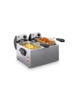 FRITEL FR1355 DUO, Edelstahl 2x2200 W Silber