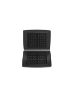 FRITEL Backplatten 4x7, Aluminium-Druckguss black 