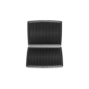 FRITEL Plaques de cuisson pour barbecue Aluminium moulé sous pression, noir FRITEL Plaques de cuisson pour barbecue Aluminium moulé sous pression, noir