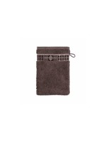 Frottana Gant de toilette Fjord 15 x 20 cm, Brun cendré