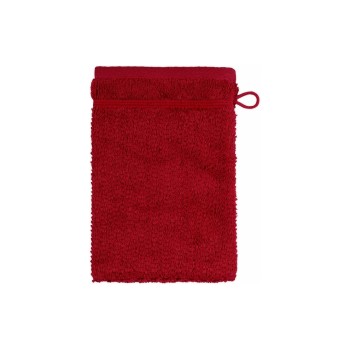 Frottana Gant de toilette Pearl 15 x 20 cm, Rouge Frottana Gant de toilette Pearl 15 x 20 cm, Rouge