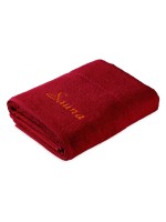 Frottana Saunatuch PEARL, 80x200cm, 100% Baumwolle, Ruby