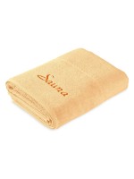 Frottana Serviette de sauna Pearl 80 x 200 cm, Maize
