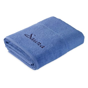 Frottana Serviette de sauna Pearl 80 x 200 cm, Cornflower Frottana Serviette de sauna Pearl 80 x 200 cm, Cornflower