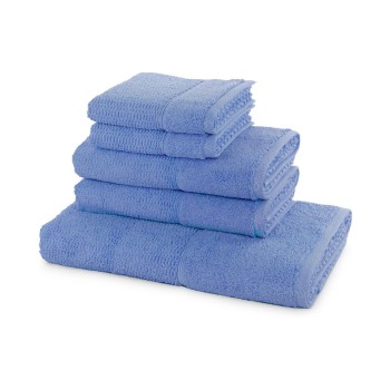 Frottana Frottierwäscheset Pearl 5-teilig, 1 Duschtuch, 2 Handt., 2 Gästet., Cornflow. Frottana Frottierwäscheset Pearl 5-teilig, 1 Duschtuch, 2 Handt., 2 Gästet., Cornflow.