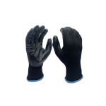 FTM Gant de travail Polyester, L, Noir, 1 Pièce/s