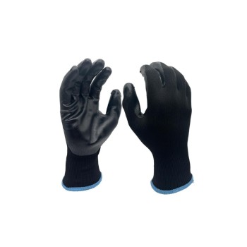 FTM Gant de travail Polyester, L, Noir, 1 Pièce/s