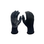 FTM Gant de travail Polyester, XL, Noir, 1 Pièce/s