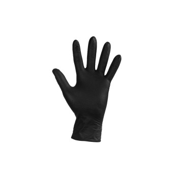 KRAFTER Nitril-Handschuhe S, schwarz, 100 Stk. KRAFTER Nitril-Handschuhe S, schwarz, 100 Stk.