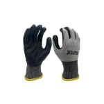 KRAFTER Arbeitshandschuh Kit, Grösse 8/M, black -white, schnittfest