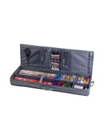 FTM Geschenkpapierset, 8x Papier. divers Bänder, Schere, etc