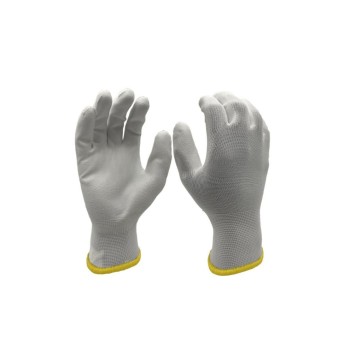 FTM Gant de travail Polyester, M, Blanc, 12 Pièce/s FTM Gant de travail Polyester, M, Blanc, 12 Pièce/s