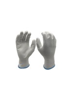 FTM Gant de travail Polyester, L, Blanc, 12 Pièce/s