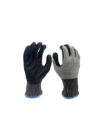 FTM Arbeitshandschuh, Grösse 9/L, sz-ws, schnittfest, 12er Set