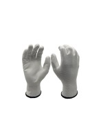 FTM Gant de travail Polyester, XL, Blanc, 12 Pièce/s