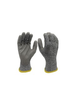 FTM Gant de protection contre les coupures classe C, nylon M, Gris, 12 Pièce/s