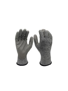 FTM Gant de protection contre les coupures classe C, nylon XL, Gris, 12 Pièce/s