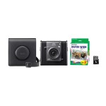 Fujifilm Appareil photo Instax Wide Evo Mega Bundle Noir