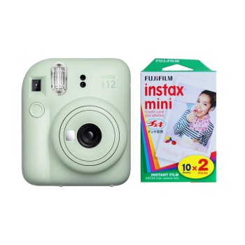Fujifilm Appareil photo Instax Mini 12 KIT Vert Fujifilm Appareil photo Instax Mini 12 KIT Vert