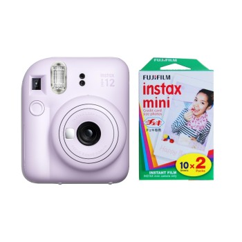 Fujifilm Instax Mini 12 Purple KIT, with 2 x Duo Pack