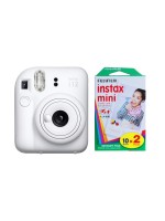 Fujifilm Instax Mini 12 White KIT, Inkl. 2 x Duo Pack