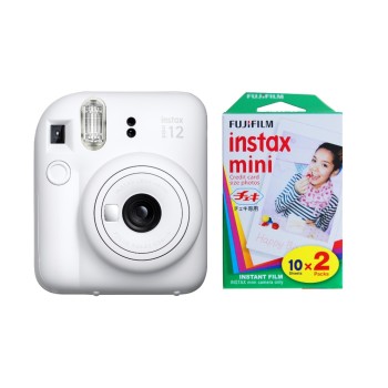 Fujifilm Appareil photo Instax Mini 12 KIT Blanc Fujifilm Appareil photo Instax Mini 12 KIT Blanc