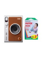Fujifilm Instax Mini Evo Braun KIT, Inkl. 2 x Duo Pack