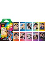 Fujifilm Instax Mini 10 Blatt rainbow, for Instax Mini 90 Neo classic / Mini 8