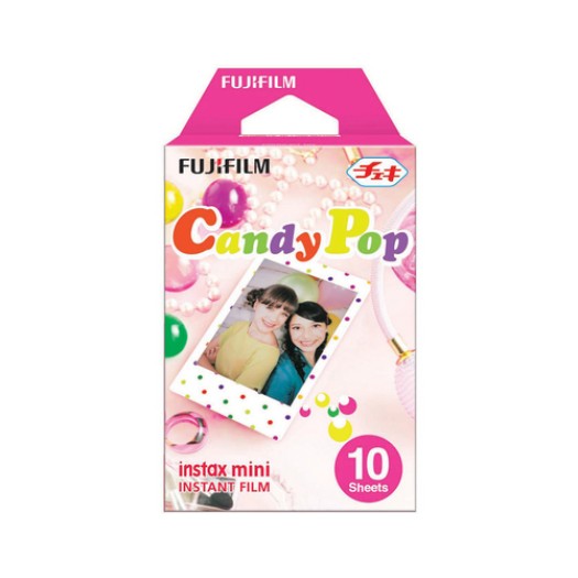 Fujifilm Instax Mini 10 Blatt candy pop, pour Instax Mini 90 Neo classic / Mini 8