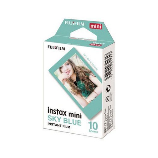 Fujifilm Instax Mini 10 Blatt bleu, zu Instax Mini 90 Neo classic / Mini 8