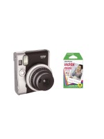 Fujifilm Instax Mini 90 Neo classic SW Kit, with Fujifilm Instax Mini 10 Blatt