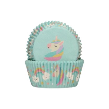 Funcakes Moule à muffins Licorne 48 Pièce/s Funcakes Moule à muffins Licorne 48 Pièce/s