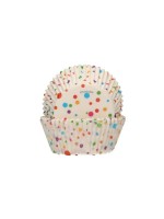 Funcakes Moule à muffins Confettis 48 Pièce/s