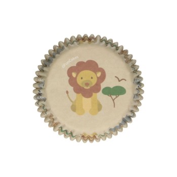 Funcakes Moule à muffins Safari 48 Pièce/s Funcakes Moule à muffins Safari 48 Pièce/s