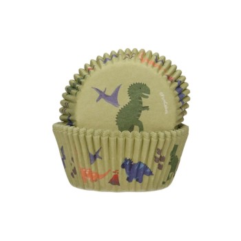 Funcakes Moule à muffins Dino 48 Pièce/s Funcakes Moule à muffins Dino 48 Pièce/s
