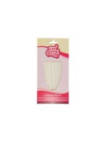 Funcakes Bâtonnets de sucettes Lollipop Stick, 12 cm, 50 pièces