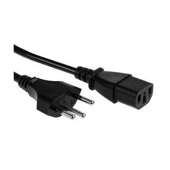 FURBER.power Netzcable 220V 3.0m, black , black , C13-T12 FURBER.power Netzcable 220V 3.0m, black , black , C13-T12