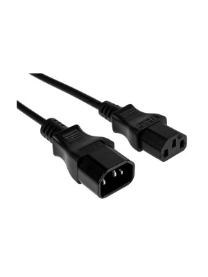 FURBER.power Câble de prolongation C13-C14 1.0 m noir FURBER.power Câble de prolongation C13-C14 1.0 m noir