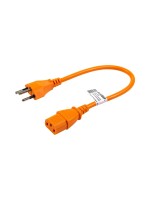 FURBER.power Câbles d’alimentation C13-T12 0.2 m Orange