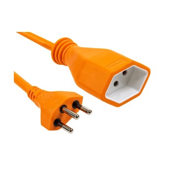 F.power Verlängerungscable T13-T12 3.0m or, 230V, orange, 3.0m F.power Verlängerungscable T13-T12 3.0m or, 230V, orange, 3.0m