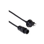 F.power Kabel BC01 - T13 IP55 3.0m sw, H07RN-F3x1.5mm2, schwarz, 3.0m