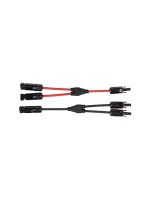 F.power MC4 Y-Verbinder Set, black  and red