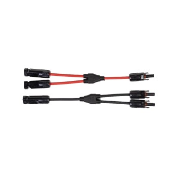 F.power MC4 Y-Verbinder Set, black and red F.power MC4 Y-Verbinder Set, black and red